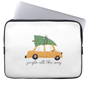 Xmas Gift Jingle helemaal Laptop Sleeve