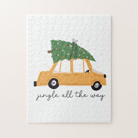 Xmas Gift Jingle helemaal Legpuzzel (Verticaal)