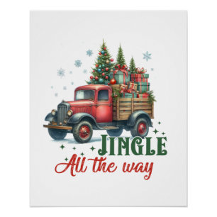 Xmas Gift Jingle helemaal Perfect Poster