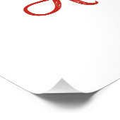 Xmas Gift Jingle helemaal Perfect Poster (Hoek)