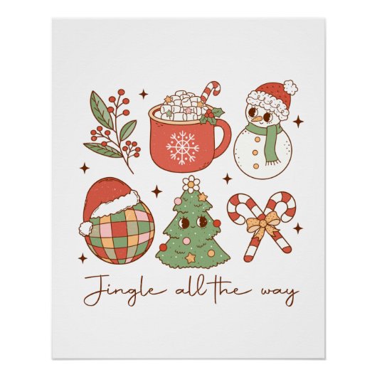 Xmas Gift Jingle helemaal Perfect Poster (Voorkant)