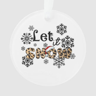Xmas Gift laat het sneeuwbladertje Ornament