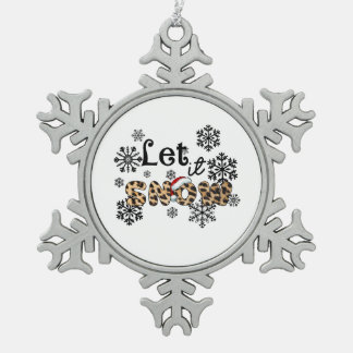 Xmas Gift laat het sneeuwbladertje Tin Sneeuwvlok Ornament