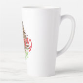 Xmas Gift Merry Bright Latte Mok (Rechts)