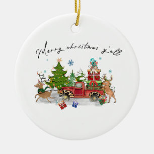 Xmas Gift Merry Kerstmis Keramisch Ornament