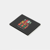 Xmas Gift Oh Heilige Nacht Post-it® Notes (Schuin)