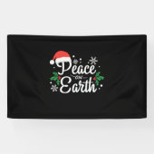 Xmas Gift Peace On Earth Spandoek (Horizontaal)