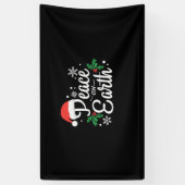 Xmas Gift Peace On Earth Spandoek (Verticaal)