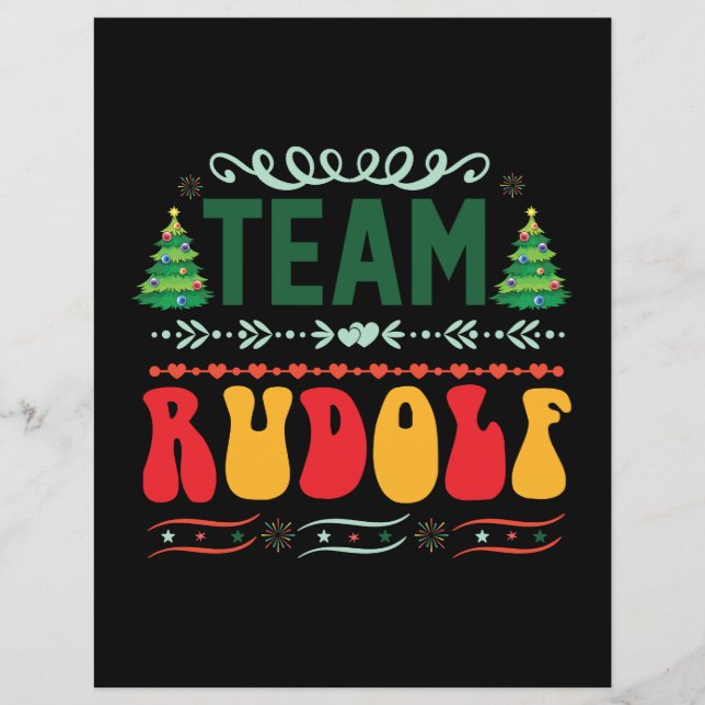 Xmas Gift Team Rudolf (Voorkant)