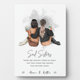 Xmas Gift voor vrienden, Gift voor ziel Zuster Fotoplaat