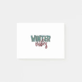 Xmas Gift Winter Vibes Post-it® Notes (Voorkant)