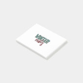 Xmas Gift Winter Vibes Post-it® Notes (Schuin)