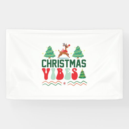 Xmas Gift Xmas Vibes Spandoek (Horizontaal)