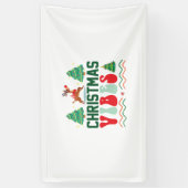 Xmas Gift Xmas Vibes Spandoek (Verticaal)