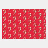 Xmas Gingerbread huis en snoepriet Inpakpapier Vel (Voorkant 3)