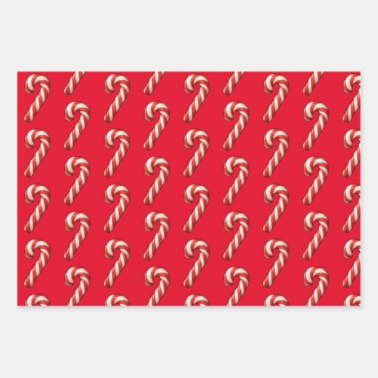 Xmas Gingerbread huis en snoepriet Inpakpapier Vel (Voorkant 3)