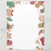 Xmas Gingerbread Kinder Verlanglijstje Brief aan S (Achterkant)