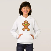 XmaS gingerbrood man Hoodie (Voorkant volledig)