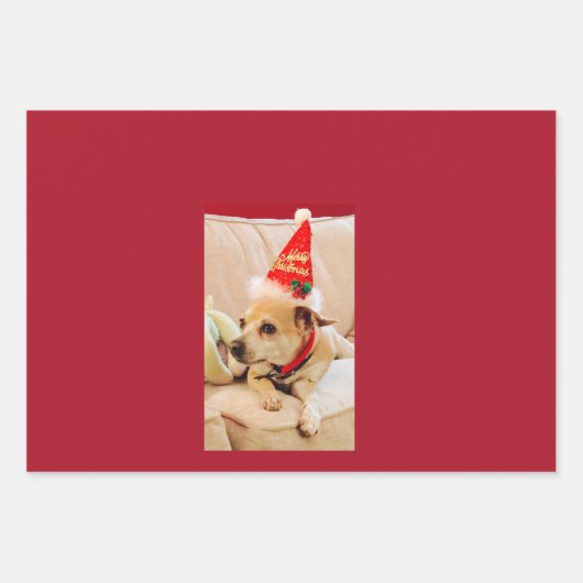 Xmas Gingersnap Wrapping Paper Flat Sheet Set van  (Voorkant 3)