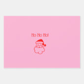 Xmas Gingersnap Wrapping Paper Flat Sheet Set van (Voorkant 2)