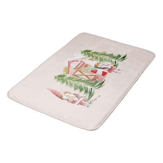 XMAS Gnome Design 1 Badmat (Gekanteld)