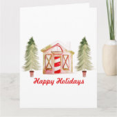 XMAS Gnome Design 4 Kaart (Voorkant)