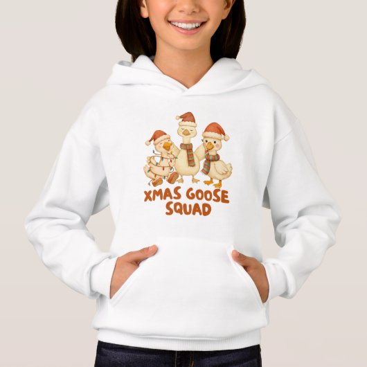 Xmas Goose Squad – Gezellig Grappige Kinderen Kers (Voorkant)
