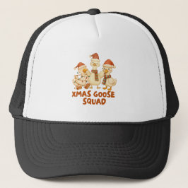 Xmas Goose Squad – Grappige Kerst Truckerhoed Trucker Pet