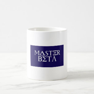 Xmas Greek Funny Master Beta Humor Gift Koffiemok