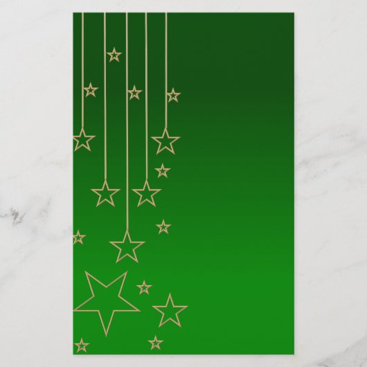 Xmas groen briefpapier (Voorkant)