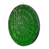 Xmas groen dartbord (Voorkant Rechts)