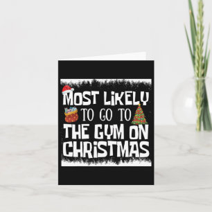 Xmas Gym gaat waarschijnlijk naar de sportschool o Kaart