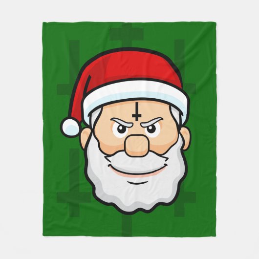 xmas hail santa fleece deken (Voorkant)