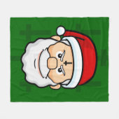xmas hail santa fleece deken (Voorkant (Horizontaal))