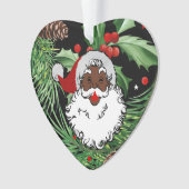 xmas heilige santa claus ornament (voorkant)