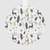 Xmas Herten en laat vreugdevolle groeten Collectie Ornament (voorkant)