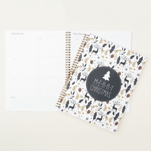 Xmas Herten en laat vreugdevolle groeten Collectie Planner (Display)
