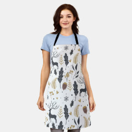 Xmas Herten en laat vreugdevolle groeten Collectie Schort