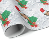 xmas Hillary clinton Cadeaupapier (Rol Hoek)