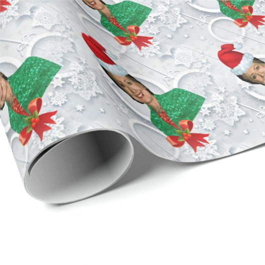 xmas Hillary clinton Cadeaupapier (Rol Hoek)