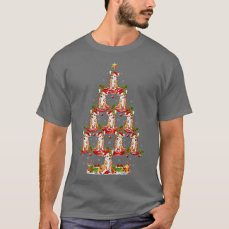 Xmas Holiday Funny Santa Corgi Dog kerstboom1 T-shirt