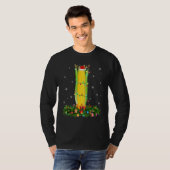 Xmas Holiday Reindeer Hat Santa Corn Christmas T-shirt (Voorkant volledig)