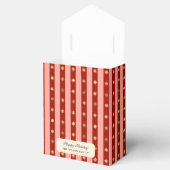 Xmas Holiday Striped Noel Christmas Wrapping  Bedankdoosjes (Geopend)