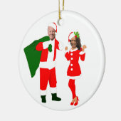 xmas joe biden santa kamala harris keramisch ornament (Links)