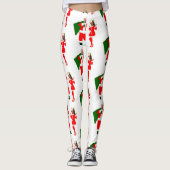 xmas joe biden santa kamala harris leggings (Voorkant)