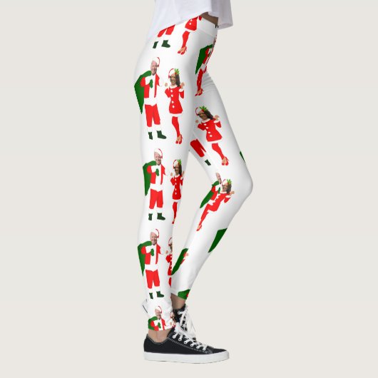 xmas joe biden santa kamala harris leggings (Rechts)