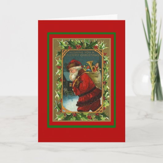 Xmas  Kaart Merry Kerstkerstkerstkerstkerstkerstma (Voorkant)