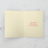 Xmas Kat & Baubles No.1 Kaart (Binnen)