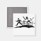 xmas krampus magneet (Voorkant / Achterkant)