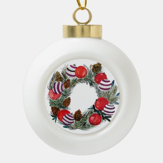 Xmas krans ornament (Voorkant)